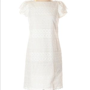 Jessica Howard white eyelet dress